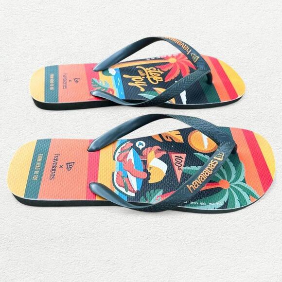 Havaianas x New Era 100th Anniversary Flip Flops - Picture 3 of 8